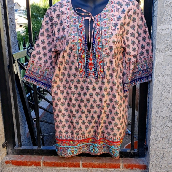 Bohemian Hippie‎ Boho tunic - Picture 1 of 8